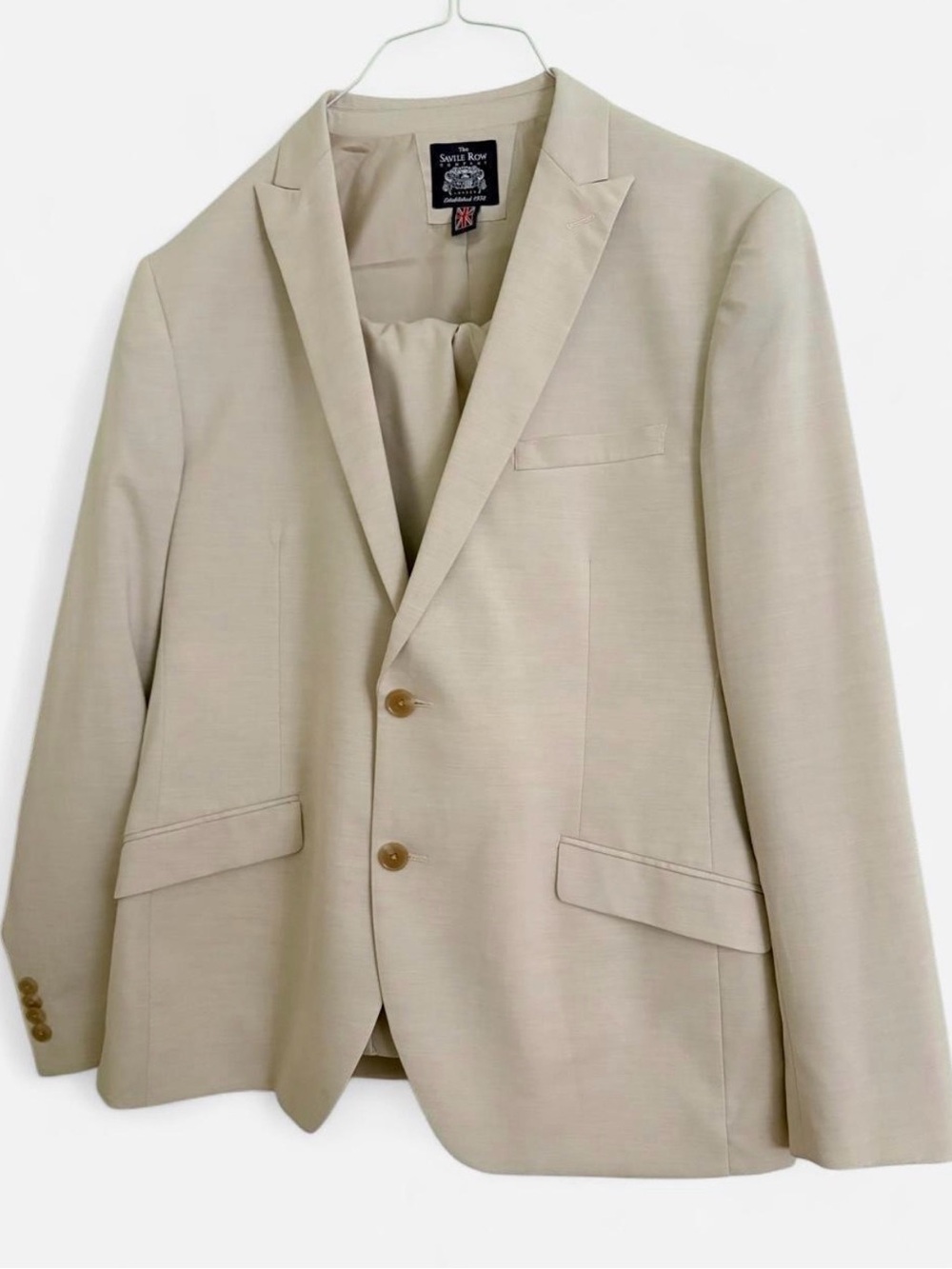Brixton Men's Light Cream Sport Coat